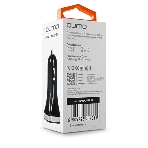 Автомобильное зарядное устройство QUMO 3A, 2 USB, 1A+2A черный, фото3