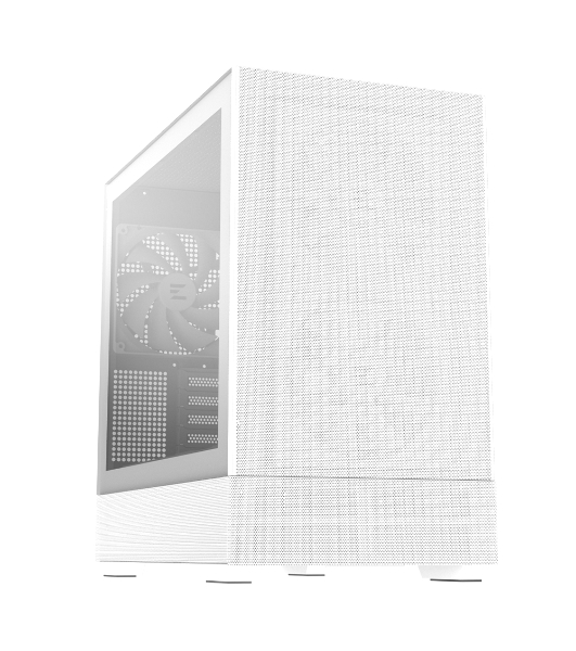 Компьютерный корпус ZALMAN P30 AIR, MATX, белый, WINDOW, 2xCombo (3.5'' or 2.5''), 3x2.5', 1xUSB TYPE-C, 1xUSB 3.0, FRONT 2x140мм ARGb, REAR 1x140мм ARGb