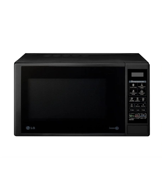 Микроволновая печь LG MS2042DB черный, 20 л, 700 Вт, переключатели - сенсор
