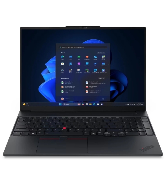 Ноутбук Lenovo ThinkPad E16 G3/16'/IPS/Intel Core Ultra 7 255H/16Gb/512Gb SSD/Intel Graphics/noOS/черный/1.63kg
