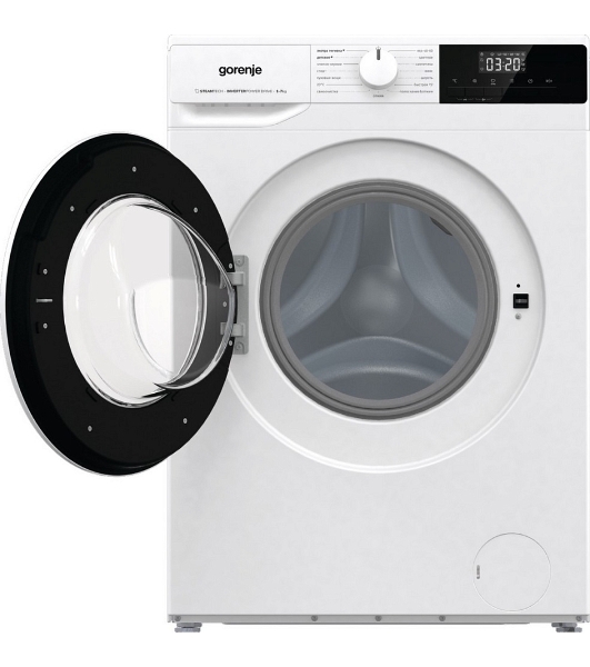 Стиральная машина Gorenje W2NHPI72SCSIRV белый загрузка фронтальная 7 кг, 1200 об/мин., класс: А