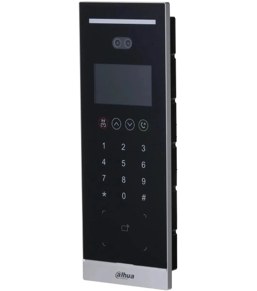 Видеопанель Dahua DHI-VTO6531H-S2 цветной сигнал цвет панели: черный