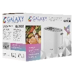 Тостер Galaxy Line GL 2908 белый, 800 Вт, 2 слота, фото3
