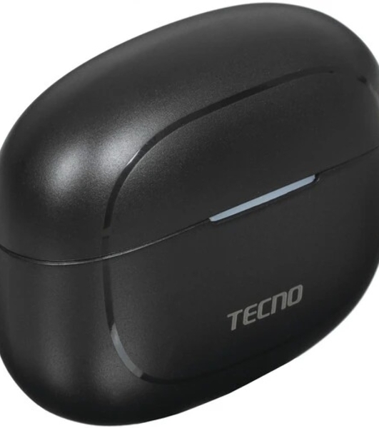 Наушники TWS Tecno Buds 4 Air черный, внутриканальные, Bluetooth, до 6 ч