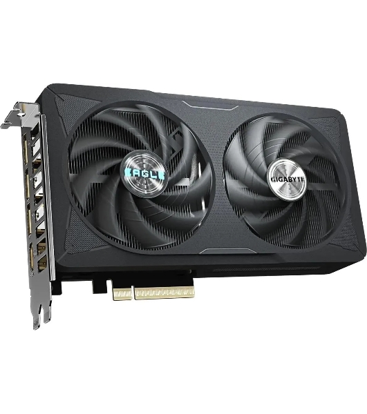 Видеокарта Gigabyte GV-N5060EAGLE OC-8GD 1.0, NVIDIA GeForce RTX 5060, 8 ГБ GDDR7, 128 бит, PCI-e 5.0, 1xHDMI, 3xDP