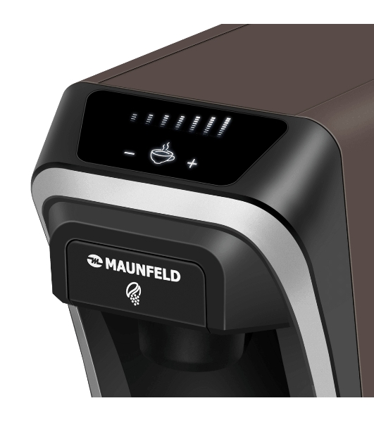 Кофеварка капсульного типа 2в1 Maunfeld MCCM-CM823BR