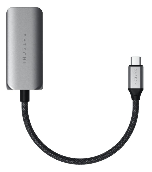 Переходник (адаптер) Satechi USB-C To HDMI 2.1 8K Adapter, Поддержка 8K/60Hz, Серый ST-AC8KHM