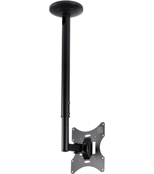 Кронштейн потолочный ARM media LCD-1000 для ЖК ТВ 10'-37', 2 ст. свободы, VESA 75/100/100*200/200, max 30 кг черный