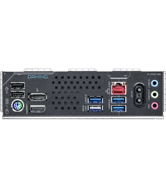 Материнская плата Gigabyte B860M GAMING WIFI6, LGA 1851, Intel B860, 2xDDR5, 4xSATA, 2xM.2, 1xPCIe 5.0 x16, 1xPCIe 4.0 x16, 1xHDMI, 1xDP, 1x2.5Gb LAN, Wi-Fi 6, Bluetooth 5.3, 3xUSB-A 5Gbps, 3xUSB-A 2.0, 1xPS/2, 3x3.5 мм, 7.1, mATX