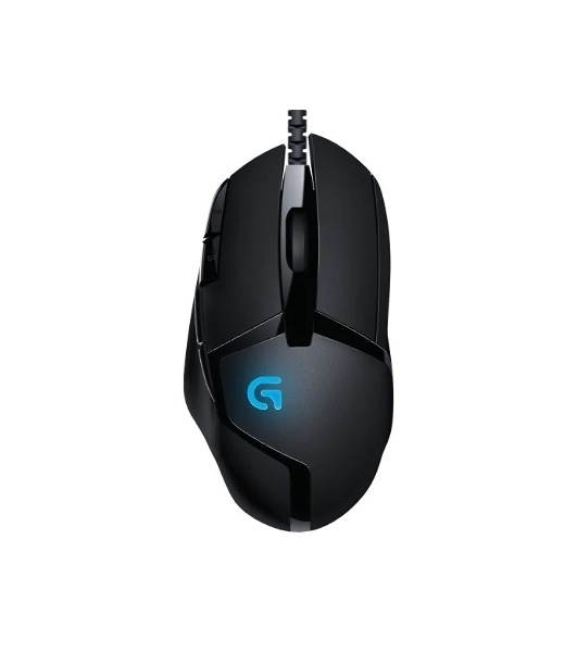 Мышь проводная Logitech G402 Hyperion Fury черный, 4000 dpi, USB, кнопки - 8