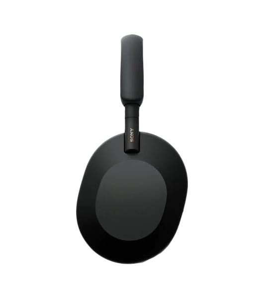 Беспроводные/проводные наушники Sony WH-1000XM5 черный, полноразмерные, Bluetooth + проводной, активное шумоподавление, до 30 ч