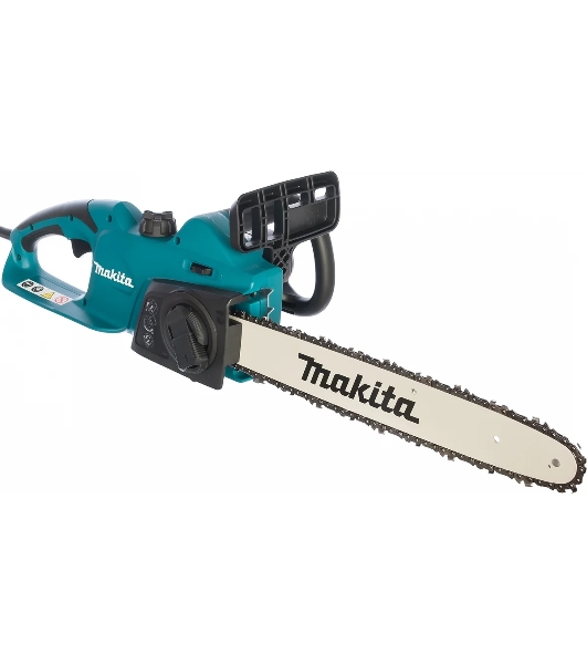 Пилы электрические цепные Makita UC4041A Пила цепная, 1800Вт, шина-40 см, шаг-3\8',паз-1.3мм, 4.7кг,кор, поперечное распол дв-ля