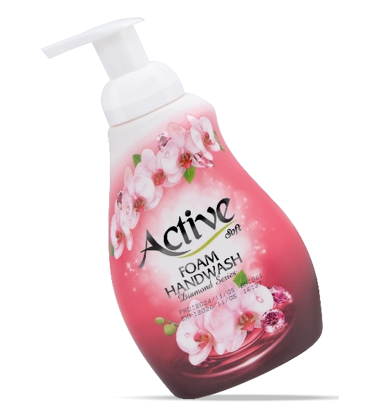 Пенка для мытья рук Active 500 мл. Розовый свет (511801097)