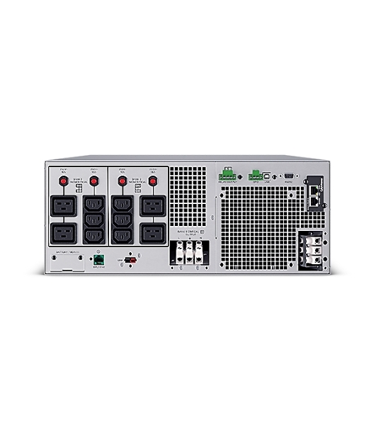 Источник бесперебойного питания CyberPower OL10KERTHD/10000 ВА/10000 Вт/6 x IEC 320 C13 (компьютерный), клеммная колодка, 4 x IEC 320 C19