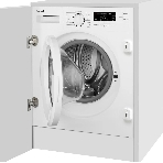 Встраиваемая стиральная машина Weissgauff WMI 6147 Inverter Steam класс:A+++, загрузка до 7кг, отжим:1400об/мин, белый, фото9
