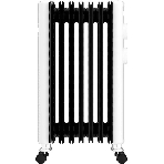 Обогреватель масляный Royal Clima Laggio Nero ROR-LN7-1500M, с терморегулятором, 1500Вт, 6 секций, 3 режима, белый/серый, фото5