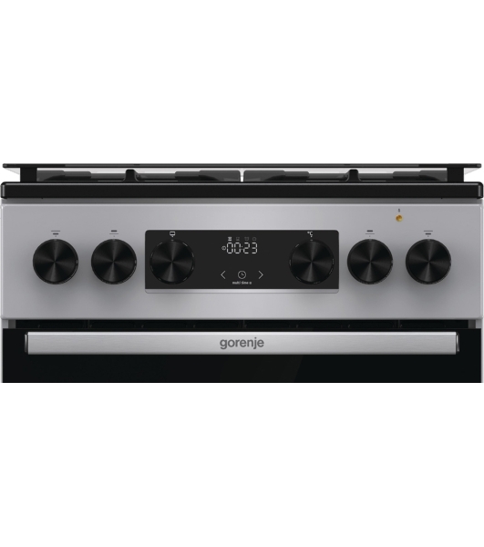 Плита Комбинированная Gorenje GK5C41SF серый (стеклянная крышка) реш.чугун