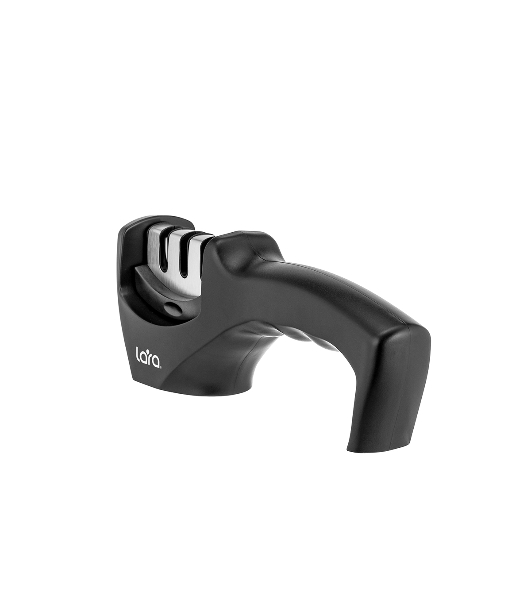 Ножеточка LARA LR05-03 съемный блок, 3 точильных полотна, пластик ABS