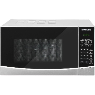 Микроволновая печь Starwind SMW3120 серебристый/черный, 20 л, 700 Вт, переключатели - сенсор