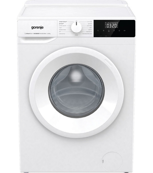 Стиральная машина Gorenje W2NHPI72SCSIRV белый загрузка фронтальная 7 кг, 1200 об/мин., класс: А