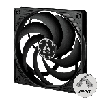 Вентилятор для корпуса Arctic P12 SLIM PWM PST черный, 120 мм, 2100 об/мин, 22.5 дБ, 4 pin, фото 1