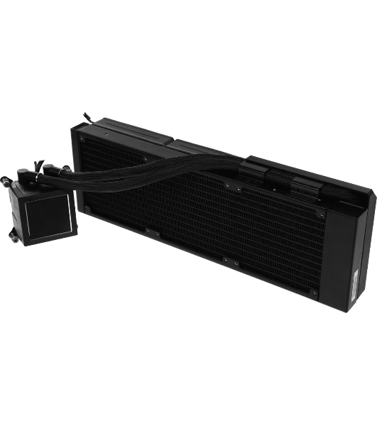 Система жидкостного охлаждения Lian-Li HydroShift LCD 360S Soc-AM5/AM4/1700 черный 4-pin 29.8dB Al+Cu LCD 330W Ret (G89.GHSLCD36SB.R0)