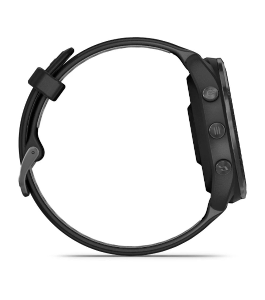 Умные часы Garmin Forerunner 965, 1.4' AMOLED, Wi-Fi, Bluetooth, NFC, GPS, 50м, черный / серый