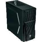 Компьютерный корпус Thermaltake Versa H21 черный без БП ATX 2x120мм 1xUSB 2.0 1xUSB 3.0 audio bott PSU, фото 1