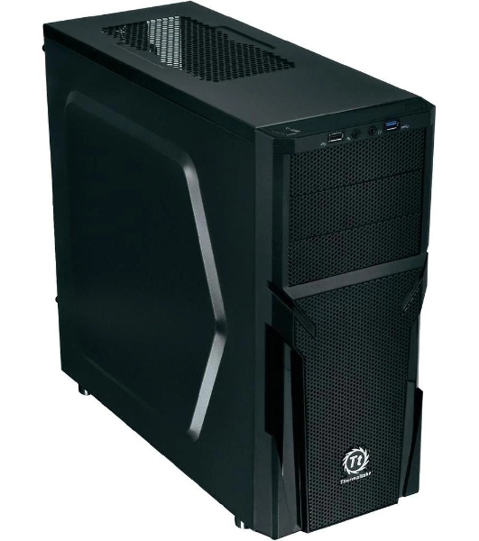Компьютерный корпус Thermaltake Versa H21 черный без БП ATX 2x120мм 1xUSB 2.0 1xUSB 3.0 audio bott PSU