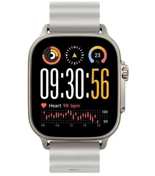 Умные часы Realme Watch 5 RMW2501, 1.97', AMOLED, Bluetooth, IP68, серебристый