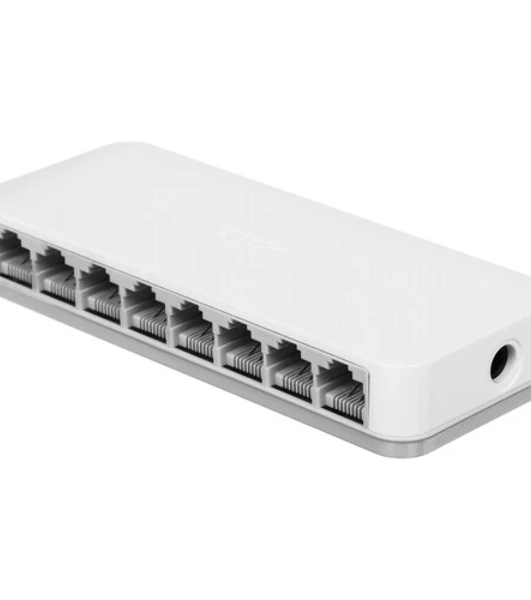 Коммутатор D-Link DES-1008C, 8×100 Мбит/с, неуправляемый