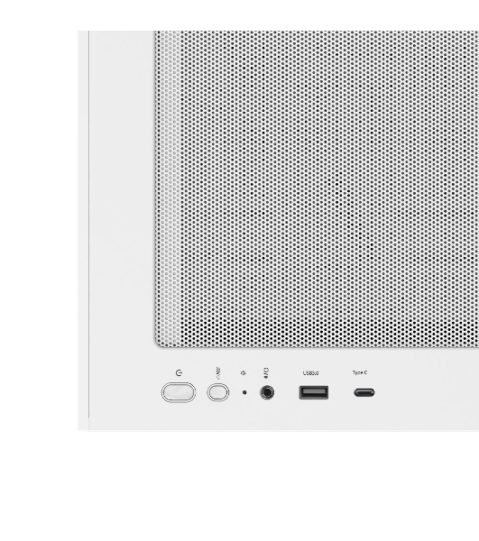 Компьютерный корпус ZALMAN P30 AIR, MATX, белый, WINDOW, 2xCombo (3.5'' or 2.5''), 3x2.5', 1xUSB TYPE-C, 1xUSB 3.0, FRONT 2x140мм ARGb, REAR 1x140мм ARGb
