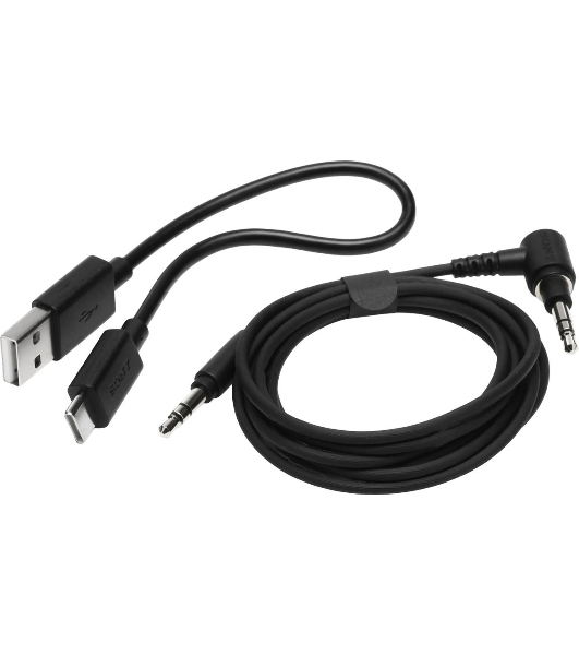 Беспроводные/проводные наушники Sony WH-1000XM5 белый, полноразмерные, Bluetooth + проводной, активное шумоподавление, до 30 ч
