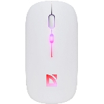 Мышь беспроводная Defender Touch MM-997 белый, 1600 dpi, радиоканал, Bluetooth, USB, кнопки - 4, фото 1
