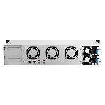 Сетевое хранилище SMB QNAP TS-873AeU-4G NAS 8x3.5/2.5 SATA/SSD trays, 2 x M2 PCIe, 2x 2.5 GbE, 2U rackmount, 1 PSU. AMD Ryzen V1500B 4-core/8-thread 2.2 GHz processor, 4 Gb DDR4 RAM (1*4 Gb) up to 64Gb (2*32 Gb). W/o rail kit RAIL-B02, фото6