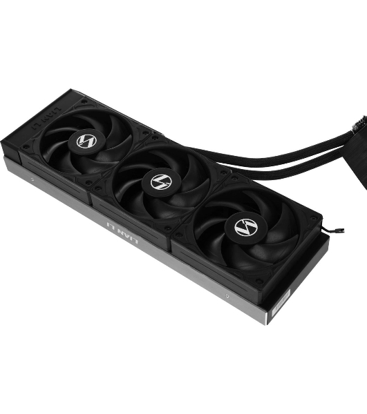 Система жидкостного охлаждения Lian-Li HydroShift LCD 360S Soc-AM5/AM4/1700 черный 4-pin 29.8dB Al+Cu LCD 330W Ret (G89.GHSLCD36SB.R0)