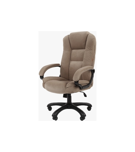 Кресло Chairman Home 600 бежевый, ткань, 120 кг