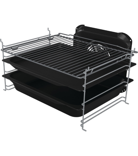 Плита Комбинированная Gorenje GK5C41SF серый (стеклянная крышка) реш.чугун