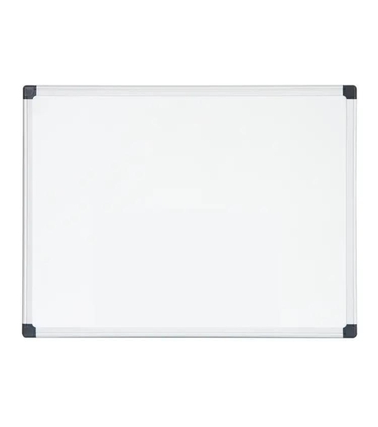 Доска магнитно-маркерная Deli E39038A, лак, белый 120x240 см, алюминиевая рама сталь
