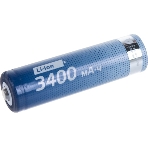 Аккумулятор Li-ion 18650 3400 мАч с защитой (блист.1шт) Космос KOC18650Li-ion34PBL1, фото3
