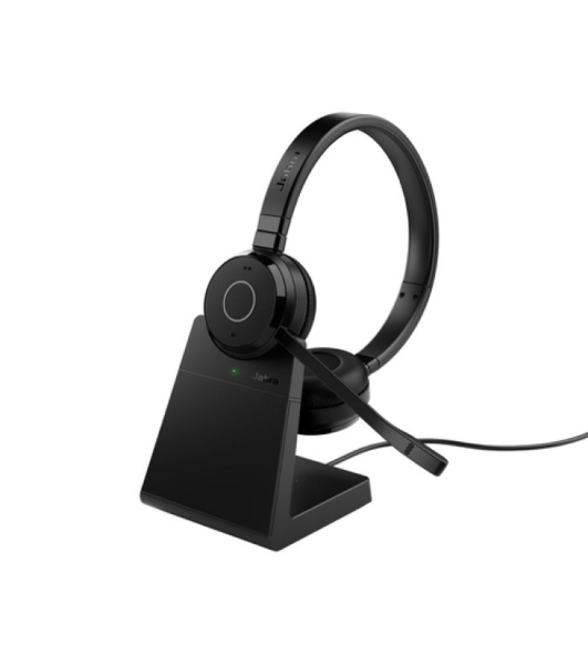 Гарнитура Jabra Evolve 65 TE чёрный, беспроводная, Bluetooth, до 16 ч