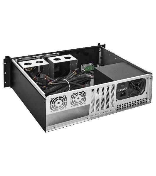 Серверный корпус ExeGate Pro 3U390-11 (RM 19', высота 3U, глубина 390, БП 400ADS, USB)