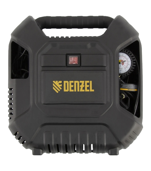 Компрессор воздушный Denzel DL1100 1,1 кВт, 180 л/мин, с набором аксессуаров