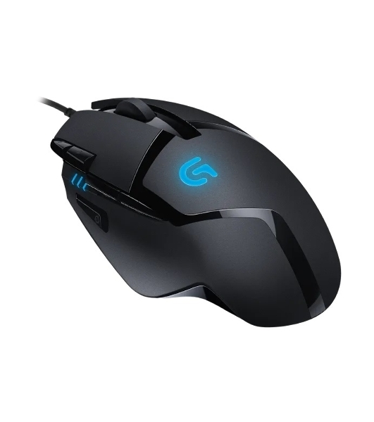 Мышь проводная Logitech G402 Hyperion Fury черный, 4000 dpi, USB, кнопки - 8