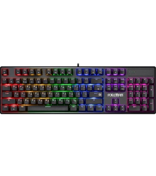 Клавиатура Defender Axeman GK-302 проводная, USB Type-A, чёрный