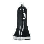 Автомобильное зарядное устройство QUMO 2A, 2 USB, 1A+1A черный, кабель Apple 8 pin в комплекте, фото4