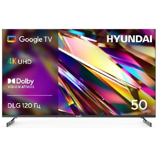 Телевизор Hyundai 50' H-LED50BU7011 черный LED 4K UHD 60Hz Smart TV 2GB/16GB