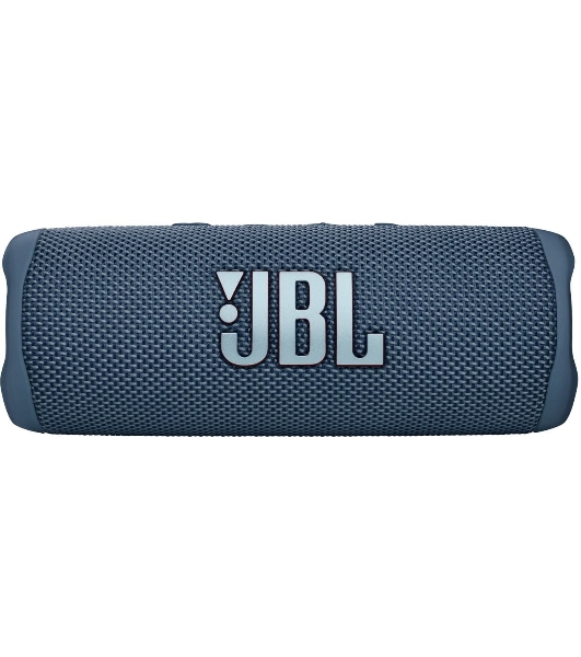 Портативная акустика JBL Flip 6 синий, Bluetooth 5.1, время воспроизведения 12 ч, емкость аккумулятора 4800 mAh, время заряда 2,5 ч, синий