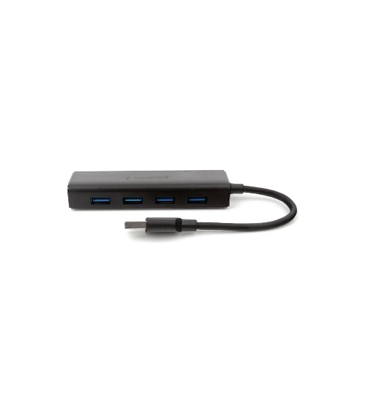 USB-концентратор Gembird UHB-C354, USB 3.0, USB 4 порта, USB с доп питанием