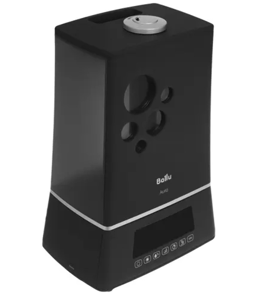 Увлажнитель воздуха Ballu UHB-1500 черный, 40 м², 7.5 л, ионизация, гигростат